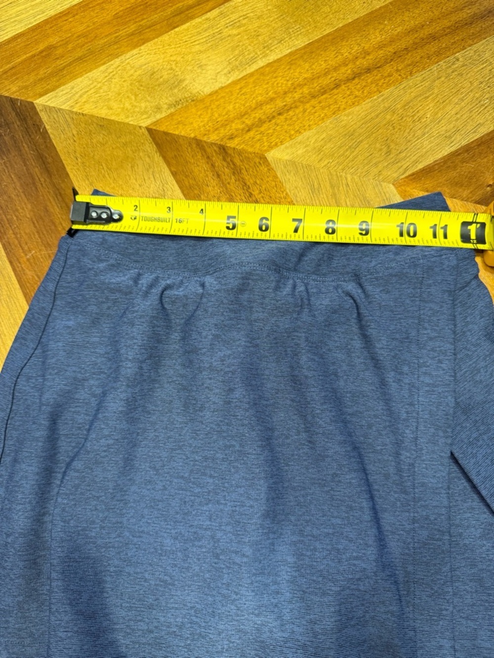 Outdoor Voices Heather Blue A-Line Skort - Picture 7 of 7
